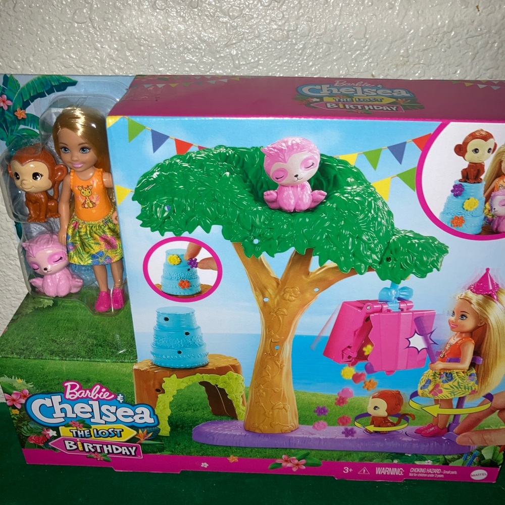 Barbie & Chelsea Lost Birthday Set